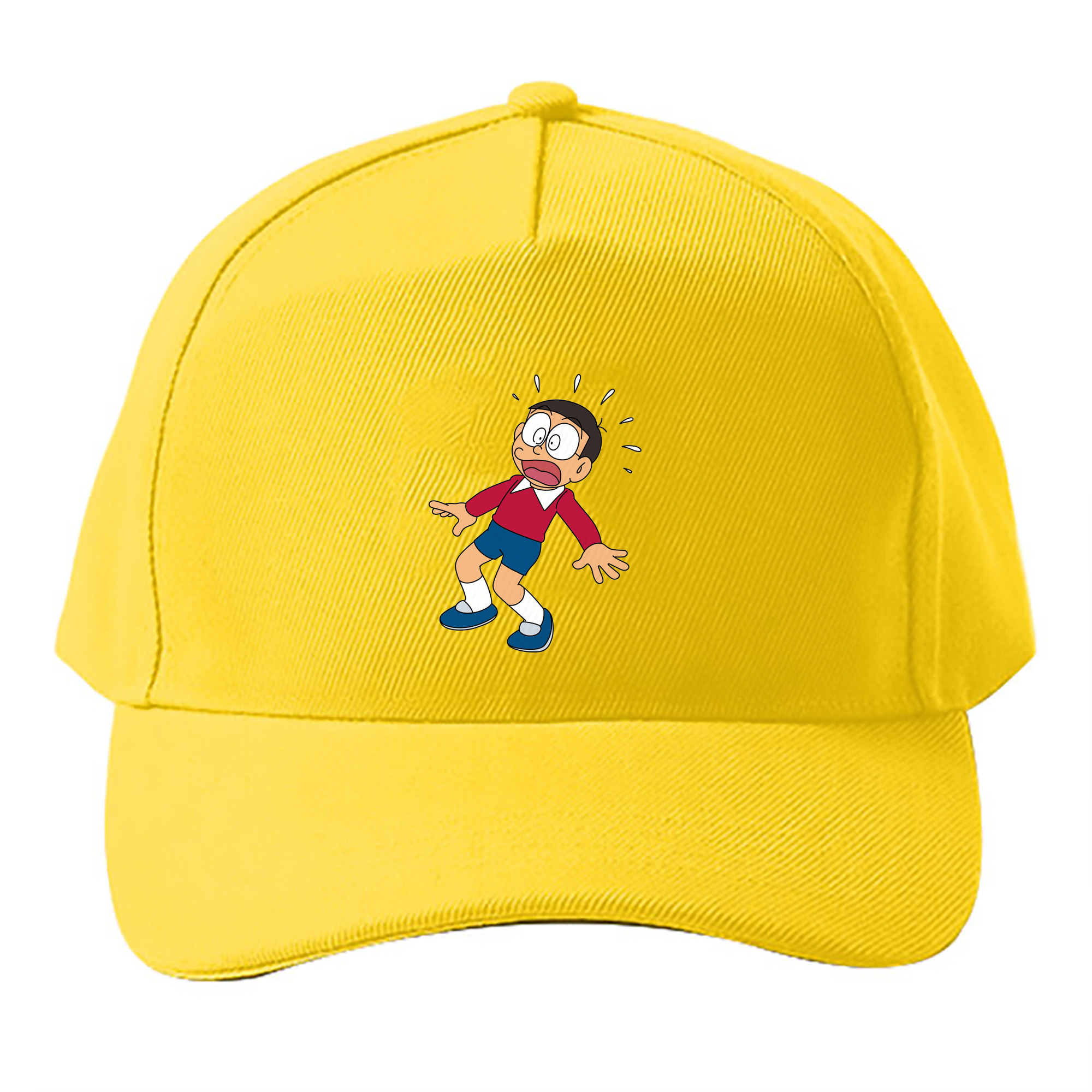 （画像用） ドラえもん 野比 のび太 Doraemon Nobita Nobi ベースボールキャップ 綿100％ 男女兼用 帽子 スポーツ
